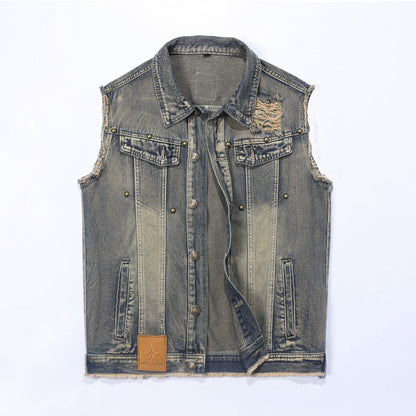 Mens Autumn Lapel Loose-Fit Versatile Jacket Top