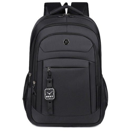 New Cross-border High-end Men's Backpack With Large Capacity, Business Computer Backpack, Travel Student Bag, And Logo Printable