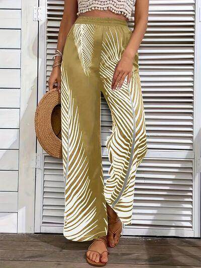 Stylish Printed Wide Leg Pants for Comfortable Fashion