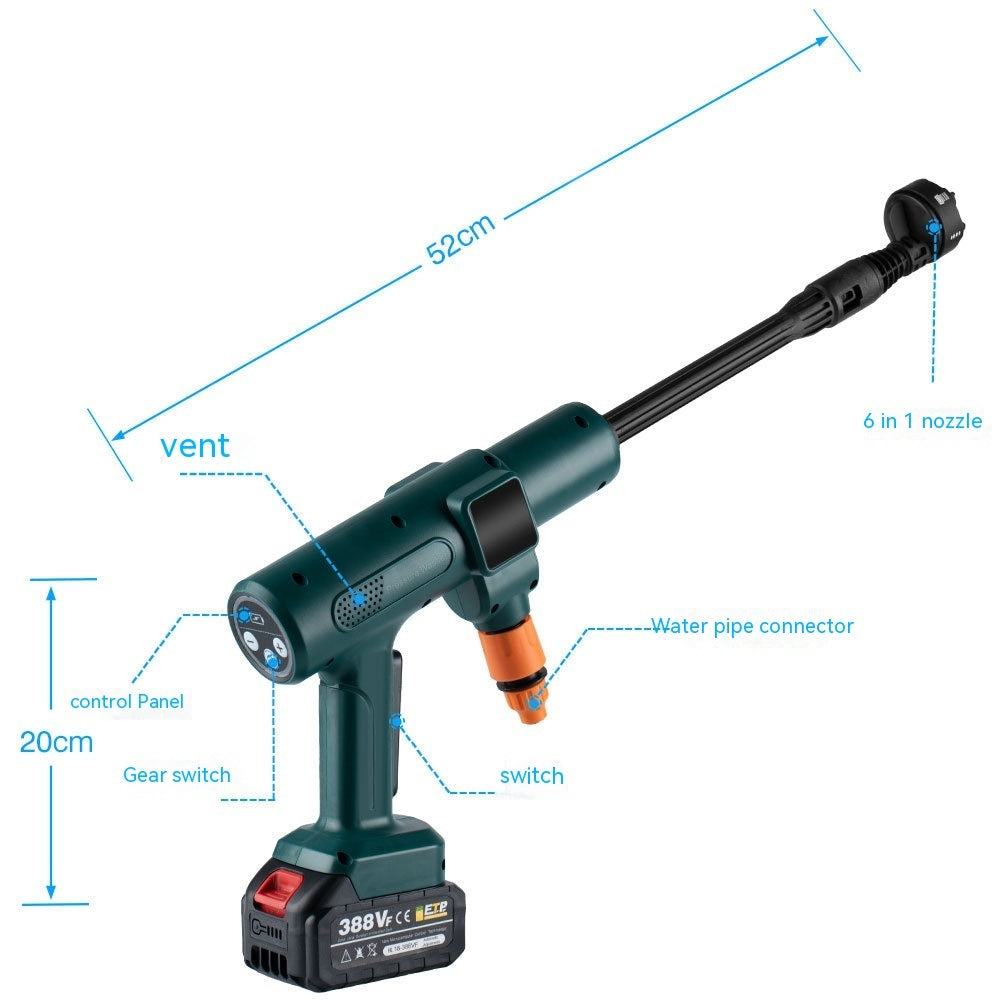 Brushless Spray Water Gun Car Washer