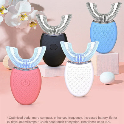 Electric Children's Toothbrush U-shaped Toothbrush Is Suitable For Children And Adults Ipx8 Waterproof