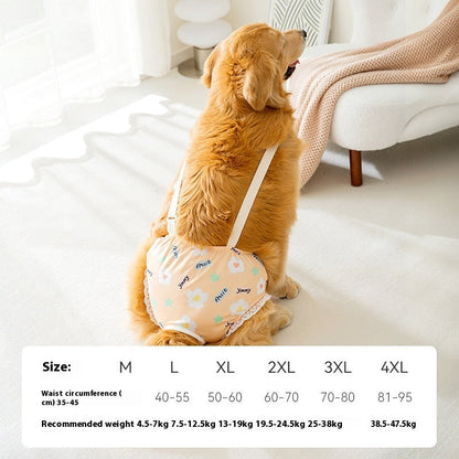 Big Dog Menstrual Panties Menstrual Period Diaper Pants