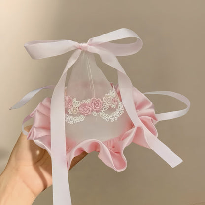 Cherry Cake Style Lace Hair Clip