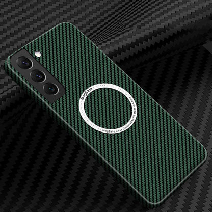 Carbon Fiber Phone Shell Magnetic Kevlar Drop-resistant Protective Case