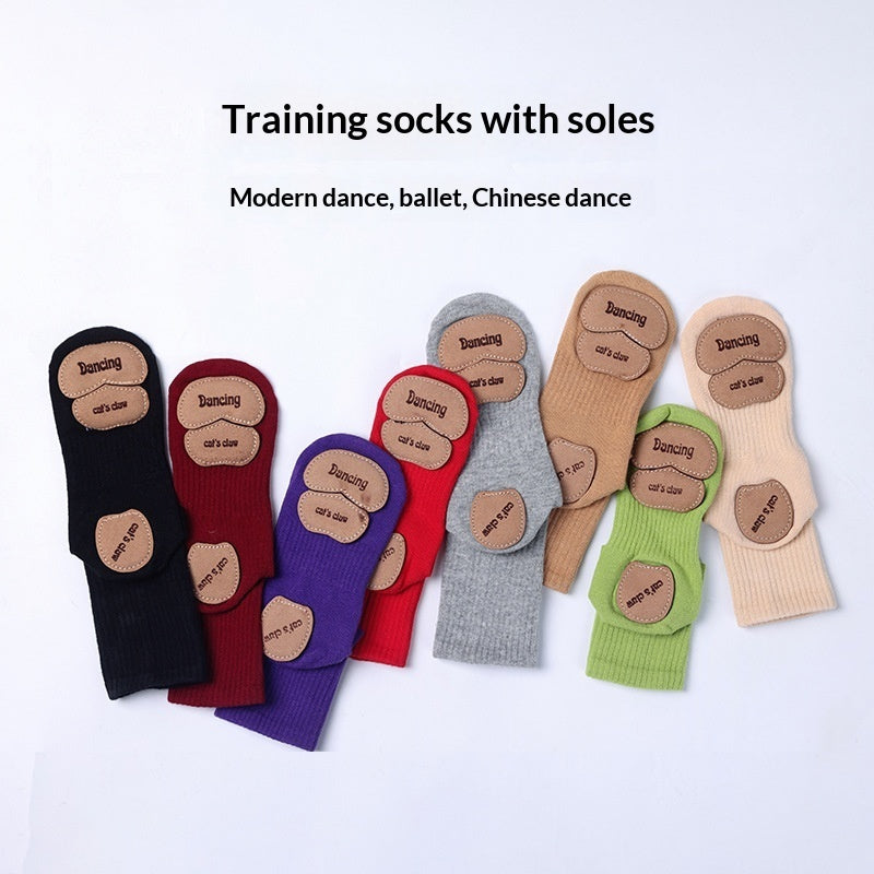 Dance Cat-claw Non-slip Ballet Socks