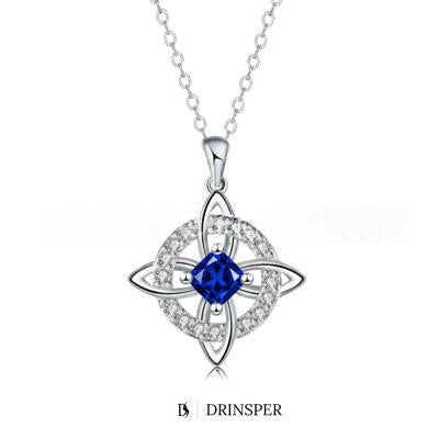 Mystical Birthstone Witches' Knot Necklace