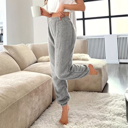 Casual Solid-color Pants Sweatpants Pajama Pants Loungewear