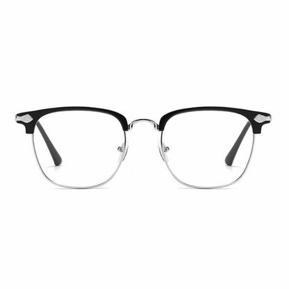 Eyebrow-frame Blue-light-blocking Reading Glasses