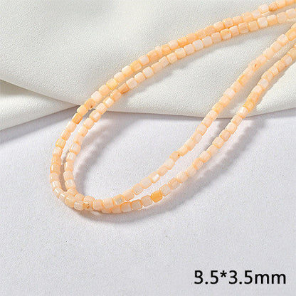 Natural Heishi Beads Small Shell Beads Dyed Shell
