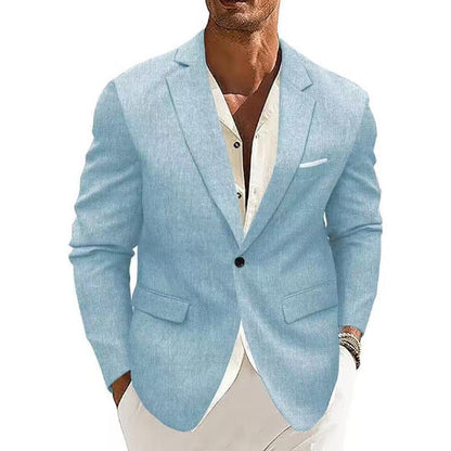 Mens Spring New Arrival Top Commuter Casual Blazer Mens Plus-Size British-style Suit For Men