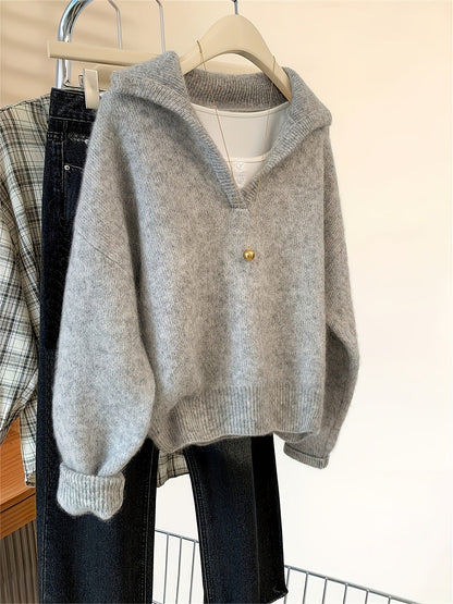 Womens Stylish And Elegant Knit Top