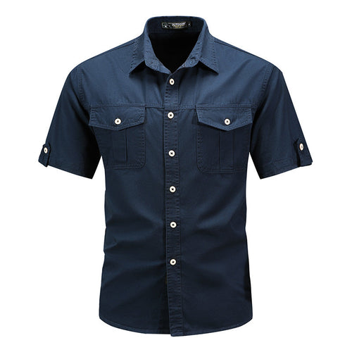 Men Short Sleeve High-end Shirt