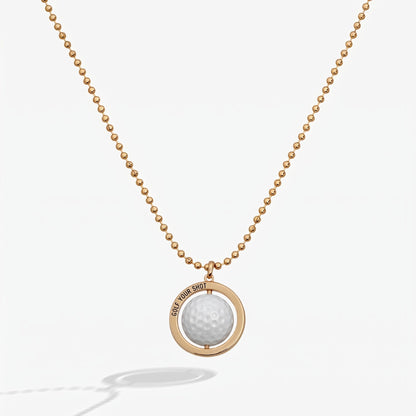 Football And Tennis Pendant Necklace For Women