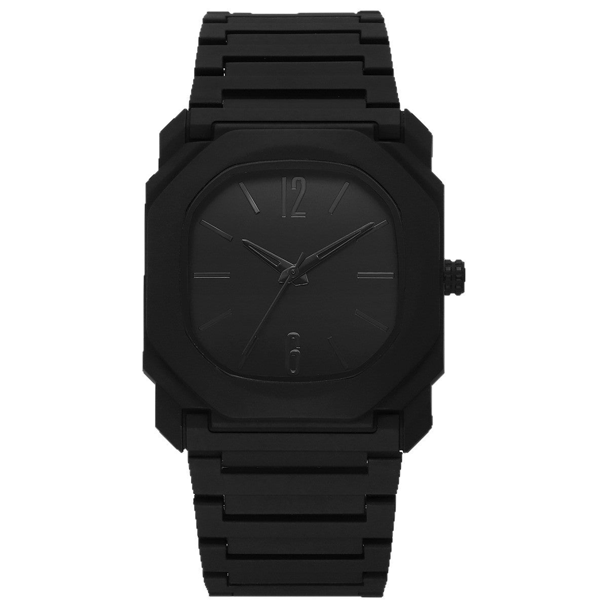 Lightweight Mixed-scale Octagonal Minimalist Quartz Wristwatch
