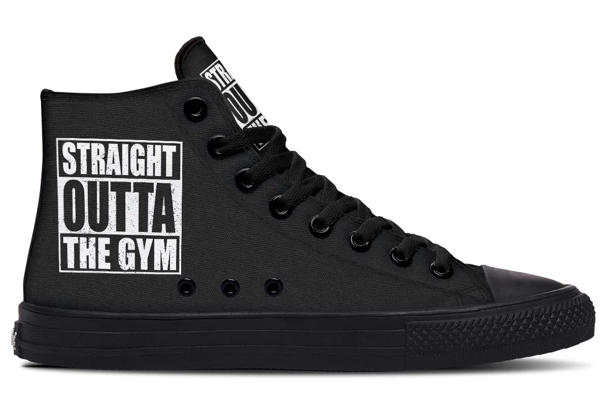 Printed Couple High-top Canvas Shoes