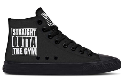 Printed Couple High-top Canvas Shoes