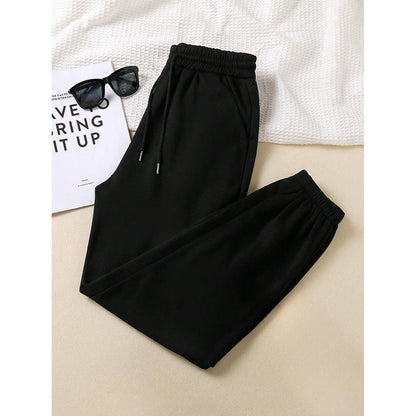 Relaxed-fit Jogger Sweatpants Trendy And Versatile Long Pants