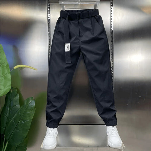 Trendy Relaxed-fit Versatile Patchwork Cropped Pants