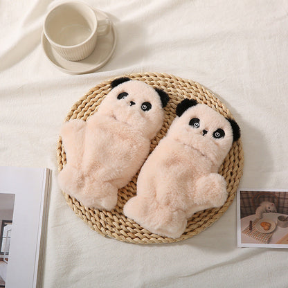 Cartoon Versatile Fleece-lined Warm Gloves