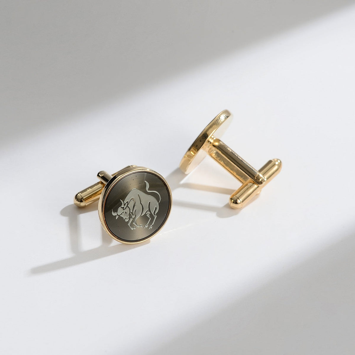 Daily Darcy New Retro Patch Copper Cufflinks