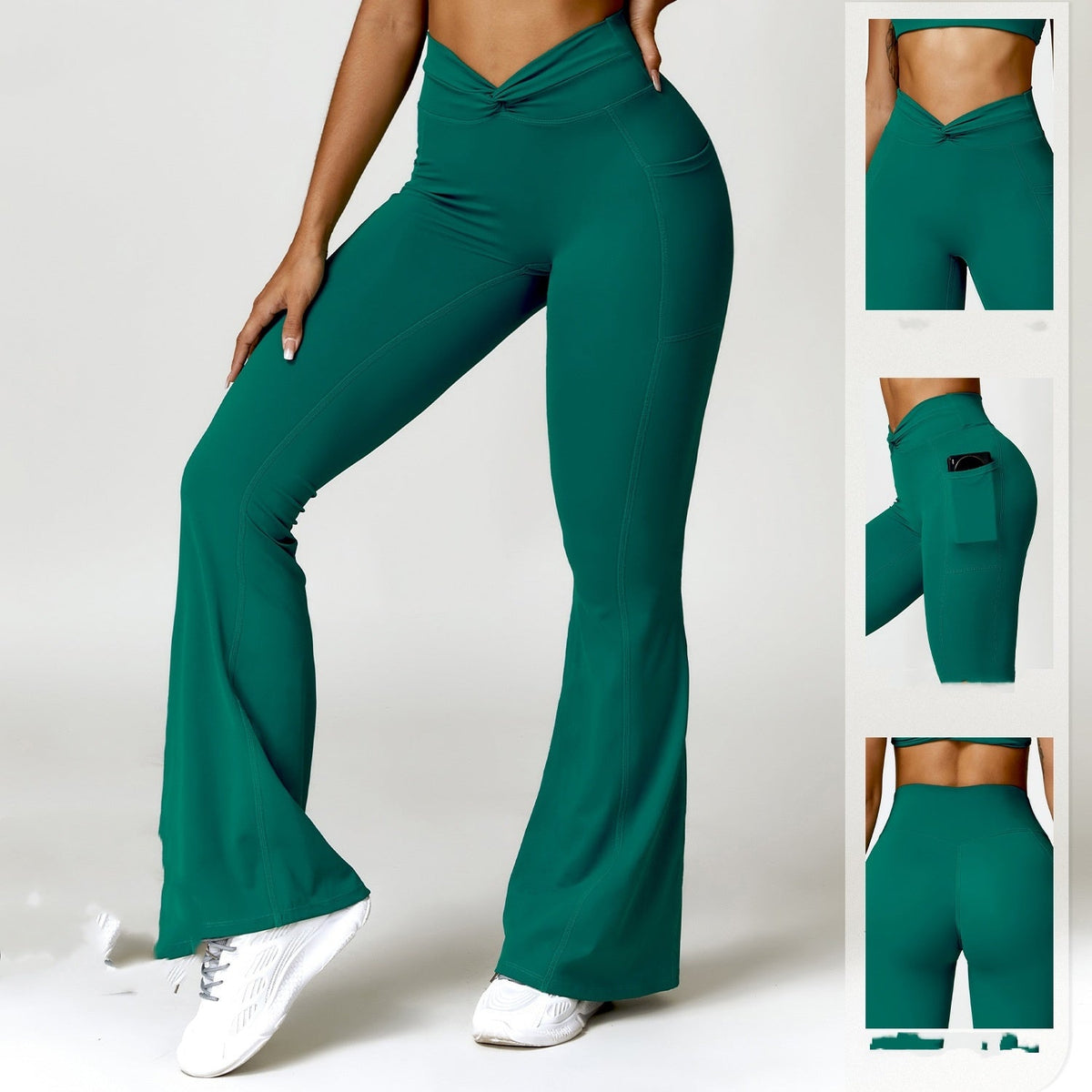 High Waist Yoga Pants with Pockets