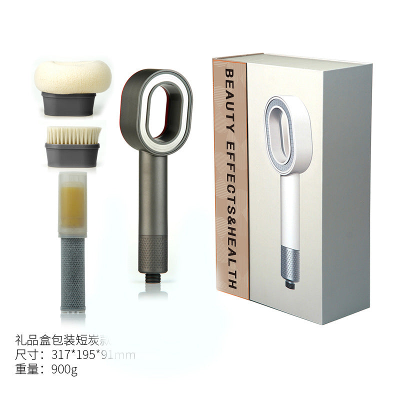 Hand-held Filter Fragrance Shower Head With Massage Bath