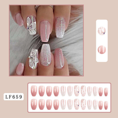 Gradient Glitter Pure Desire Wearable Nails