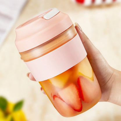 Portable 4-Blade Blender Juicer Cup 400ml