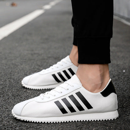 Autumn Canvas White Shoes Men's Canvas Sneakers