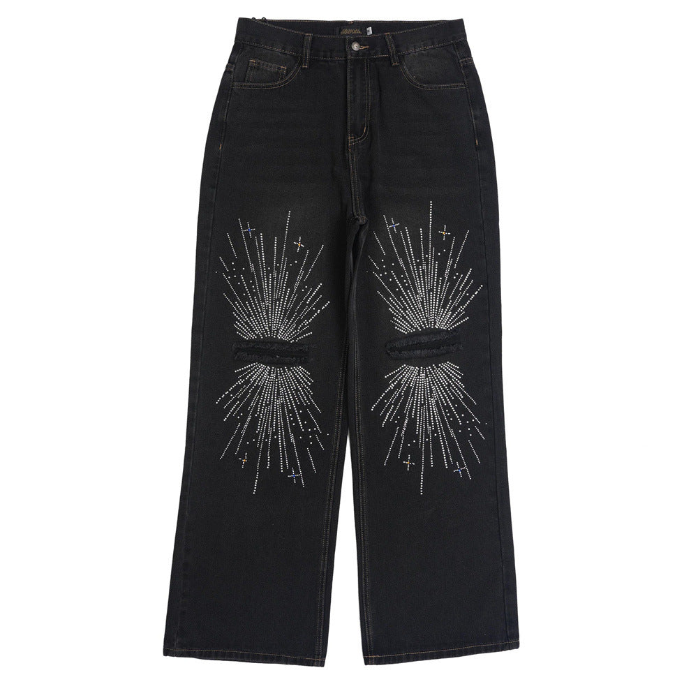 Fashion Holes Knee Jeans For Men