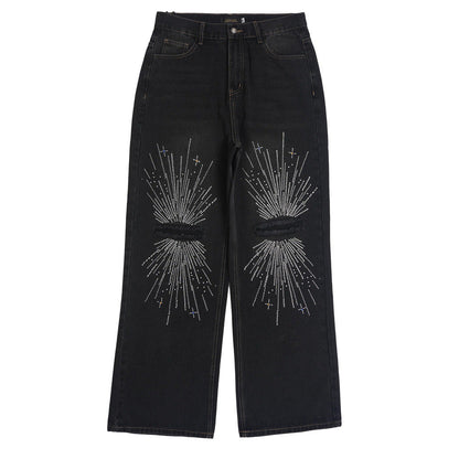 Fashion Holes Knee Jeans For Men