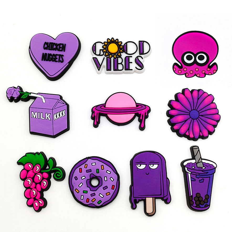 Cute Cartoon Hole Shoe Flower Accessories