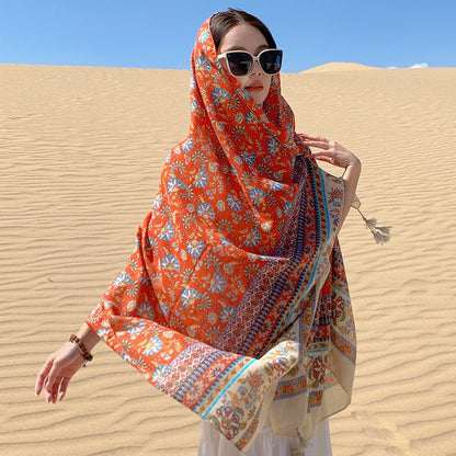 Summer Shawl Sun-protection Comfortable And Breathable Scarf