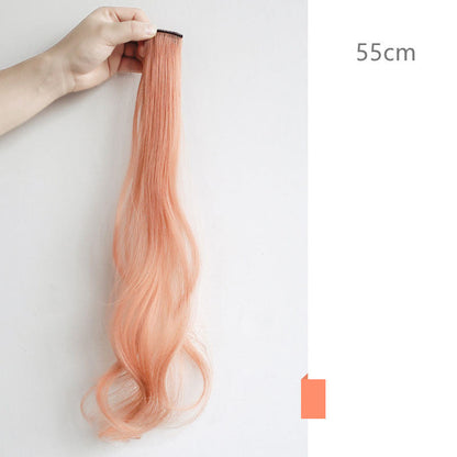 Gradient Invisible Curly Short Wig