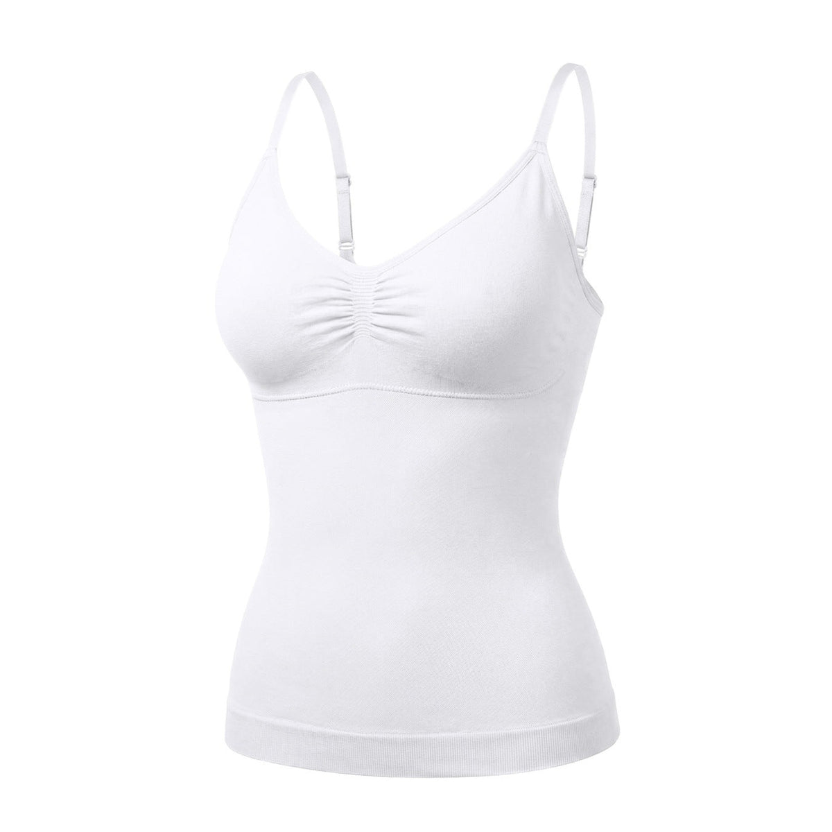 Solid-color Vest Everyday Shapewear For Women