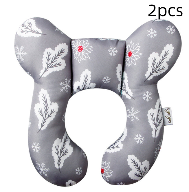Infant Pillow  Baby Bed  U-Shaped Safety Seat  Neck Guard  Fixed Stereotyped Stroller Pillow