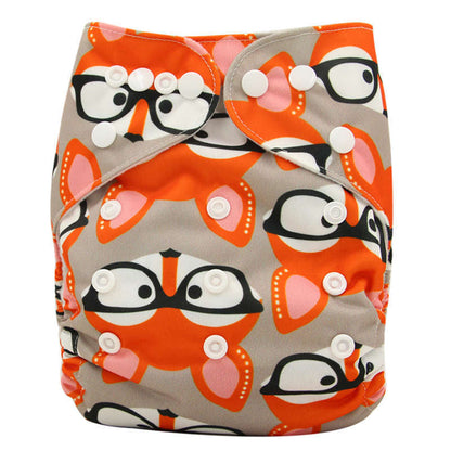 Washable Baby Cloth Diaper Breathable Diaper Pants 0-3 Years Old Baby Adjustable Diaper Leak-proof Diaper
