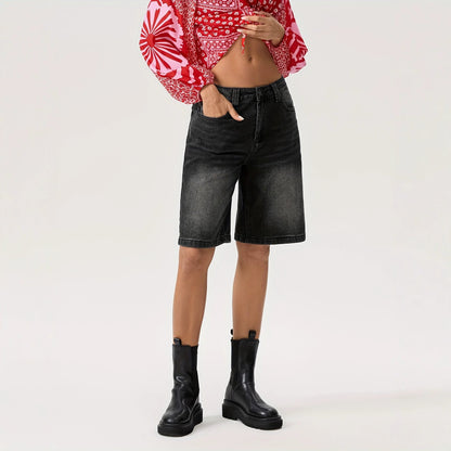 Chic Versatile Denim Shorts For Women
