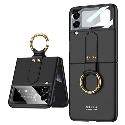Mobile Phone Case Folding Simple And Creative Frosted Hard Shell Solid Color
