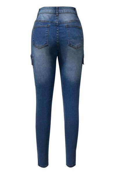 Stylish Skinny Jeans with Pockets for Everyday Wear