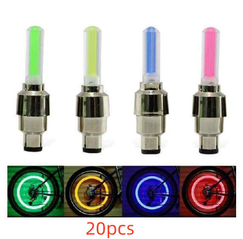LED Tire Valve Cap Neon Lights