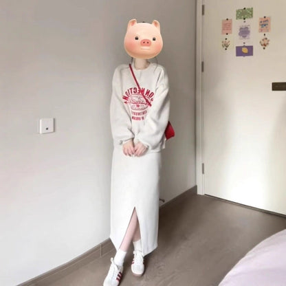 Lazy Style Casual Sportswear Set For Women