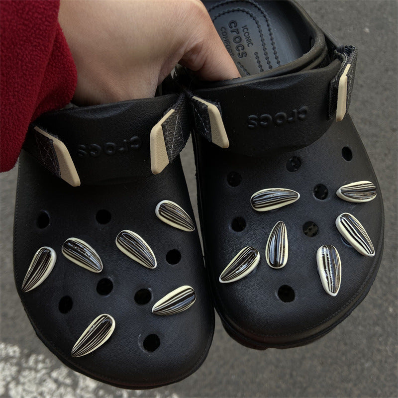 Melon Seed Shoe Buckle Accessories