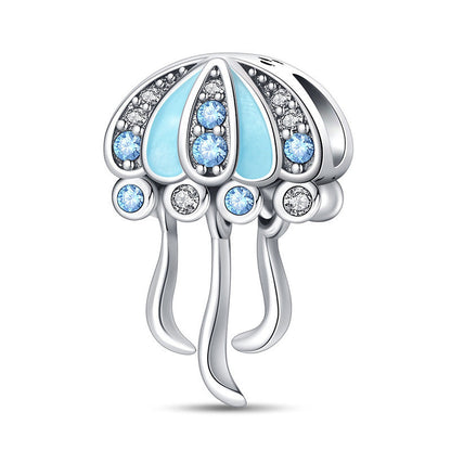Marine Life Series Silver-Plated DIY Loose Beads For Jewelry Making