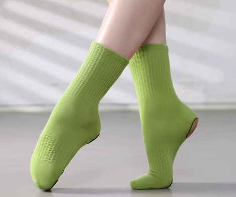 Dance Cat Claw Modern Socks Belt Bottom Leather Bottom Practice Skills