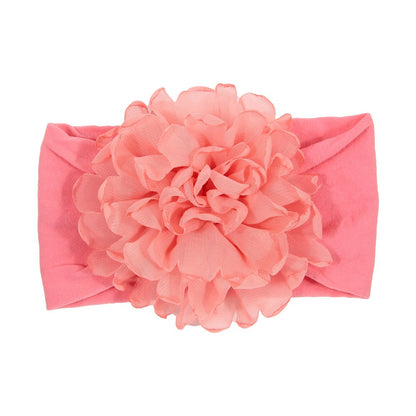 Chiffon Mesh Flower Baby Headdress Headband