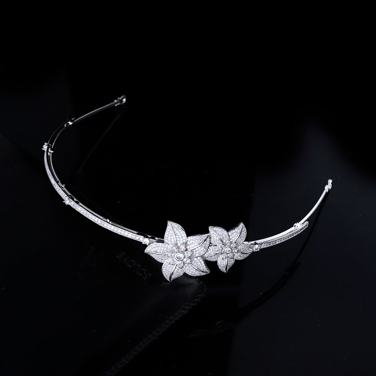 Korean Flowers Hair Accessories Simple
