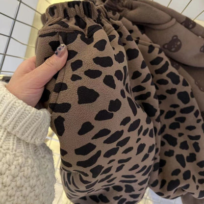 Autumn And Winter Thickened Sports Children's Clothing