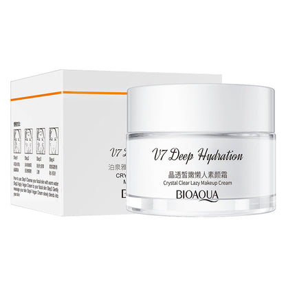 Face cream brightens complexion lazy cream