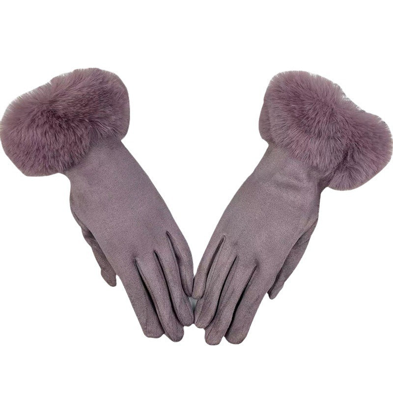 Women's Winter Riding Fleece-Lined Gloves